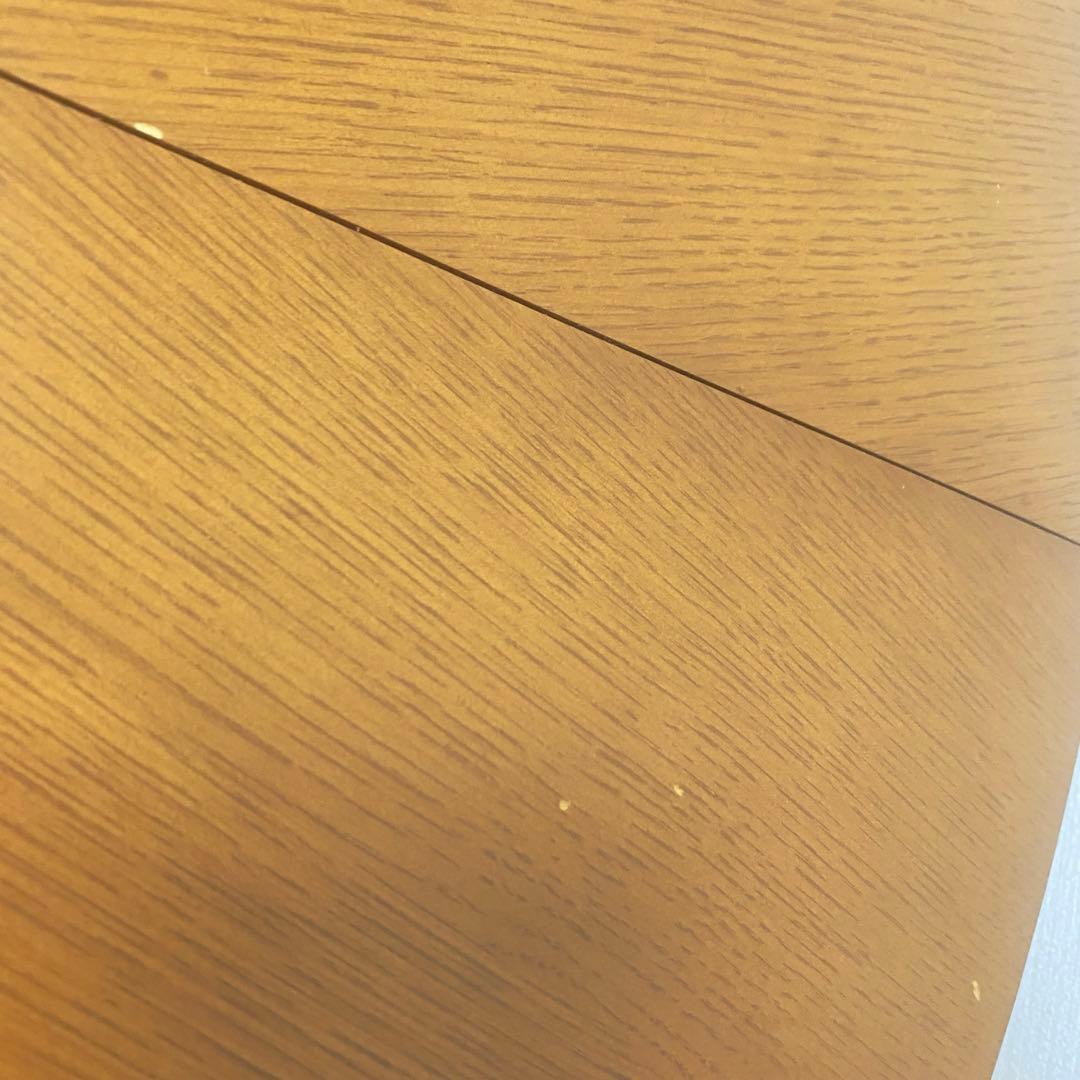 【即購入お控えください】AROS ROUND TABLE ブラウン 伸長式