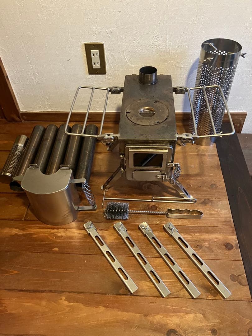 WINNERWELL Nomad S 純正ケトル煙突ブラシ延長脚セット おまけ付