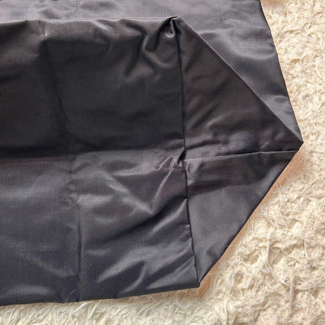 【美品】LONGCHAMP ナイロン 大容量 ボストンバッグ ブラック Lサイズ