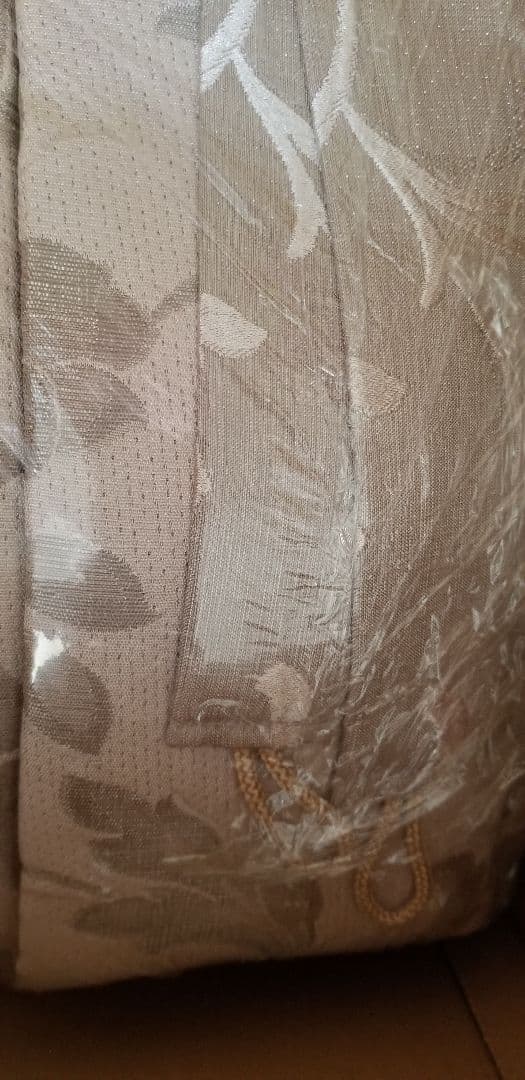 シンコールML3152カーテン　幅265×丈199cm丈つめ可能　(タッセル付)