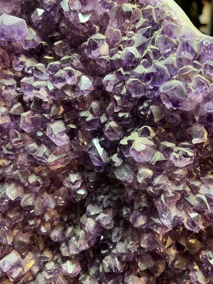 アメジスト、紫水晶、パワーストーン、宝石、約30センチ