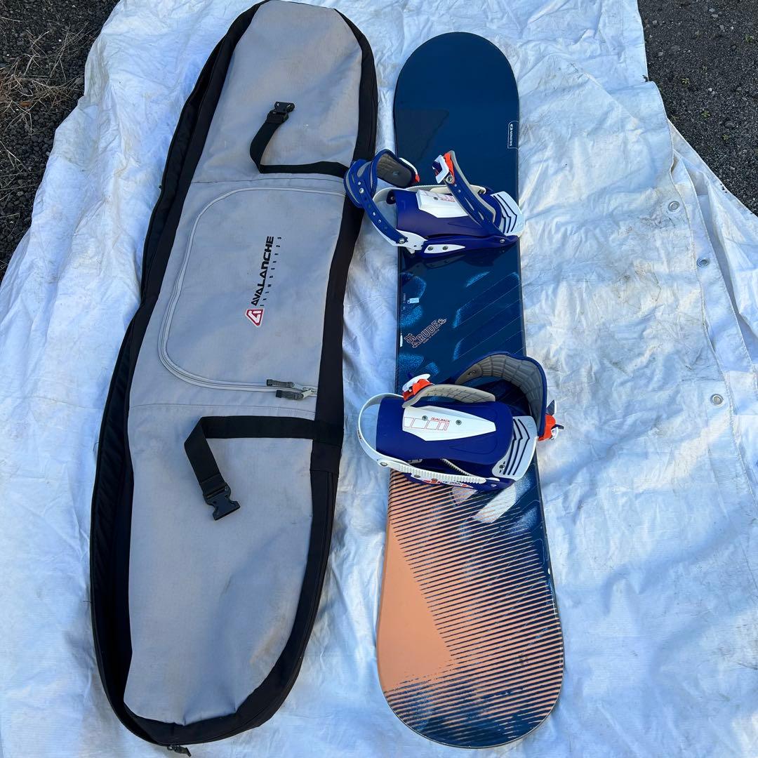 年始価格　明日値段戻します　Salomon Rude スノーボードとバッグセット