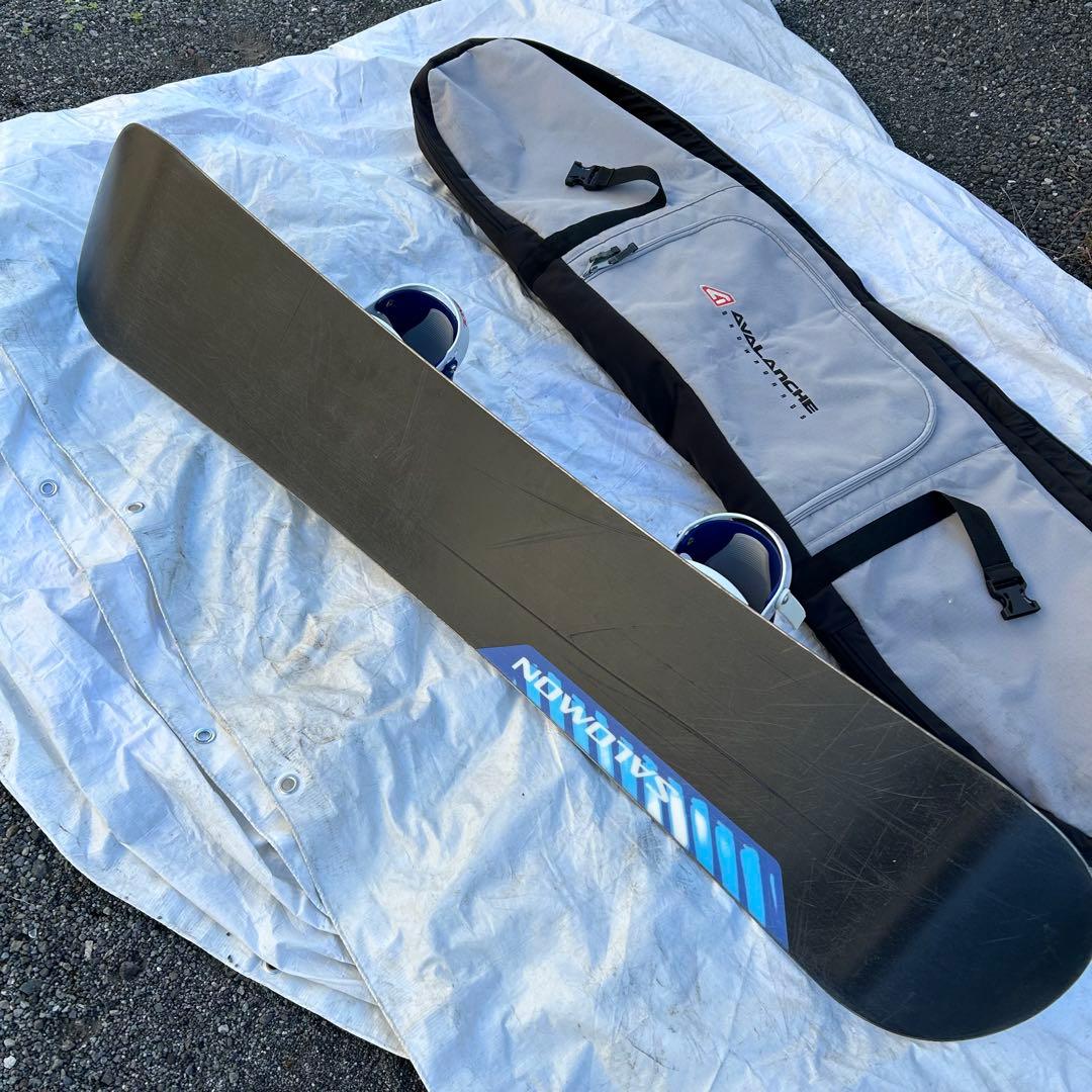 年始価格　明日値段戻します　Salomon Rude スノーボードとバッグセット