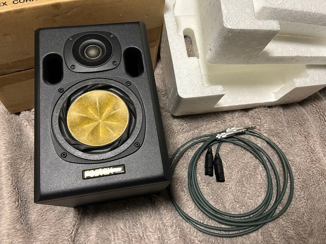 FOSTEX NF-01A スタジオモニターペア&OYAIDEケーブルセット