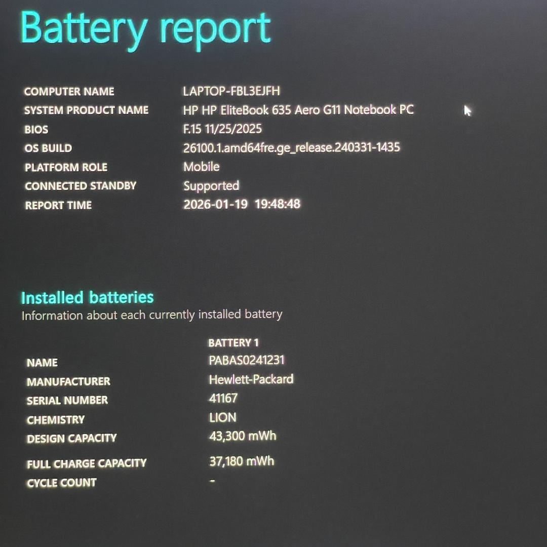 HP EliteBook 635 Aero G11 Ryzen5 ノートPC
