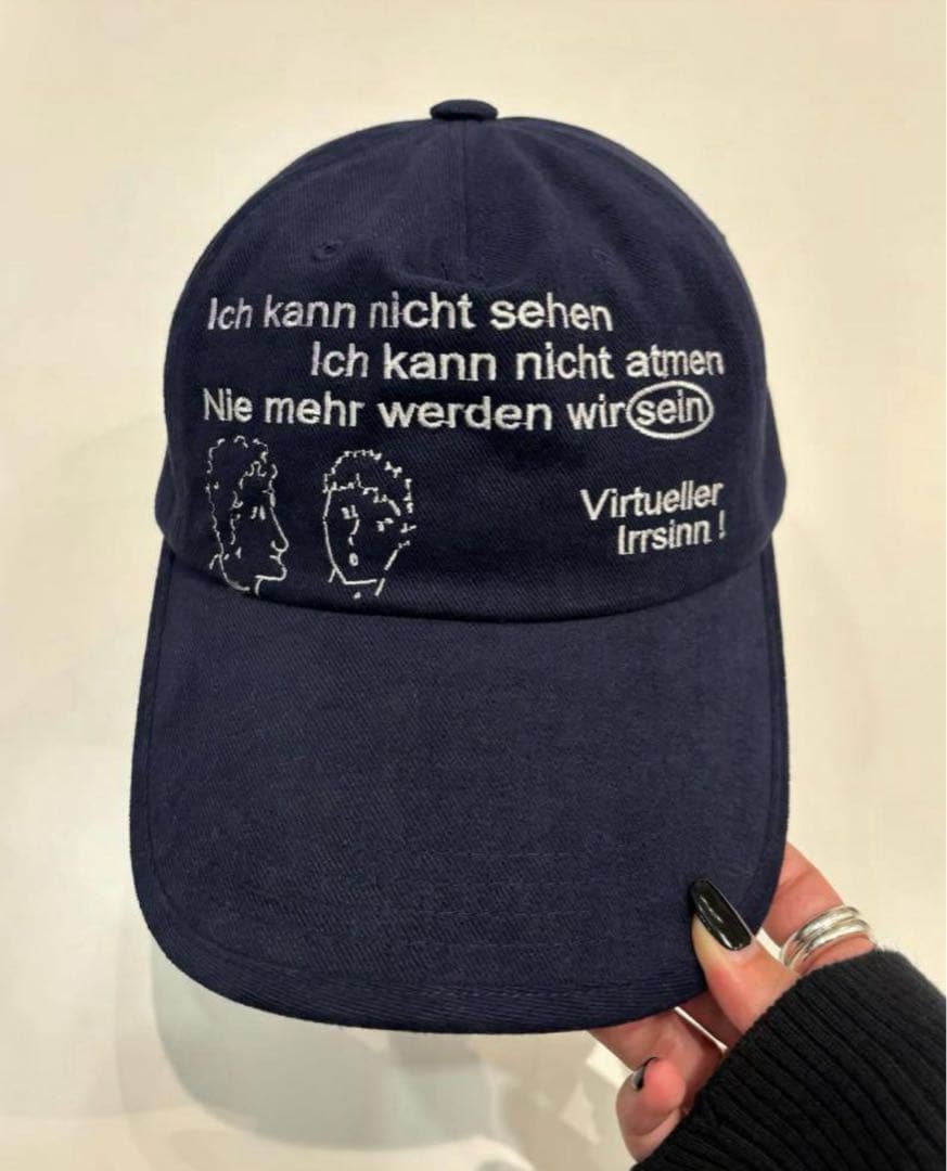 gadid anoniem キャップ LUKE / NAVY