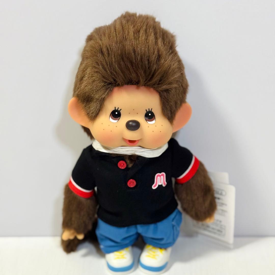 モンチッチ Mサイズ 男の子 モヒカンヘア ポロシャツ