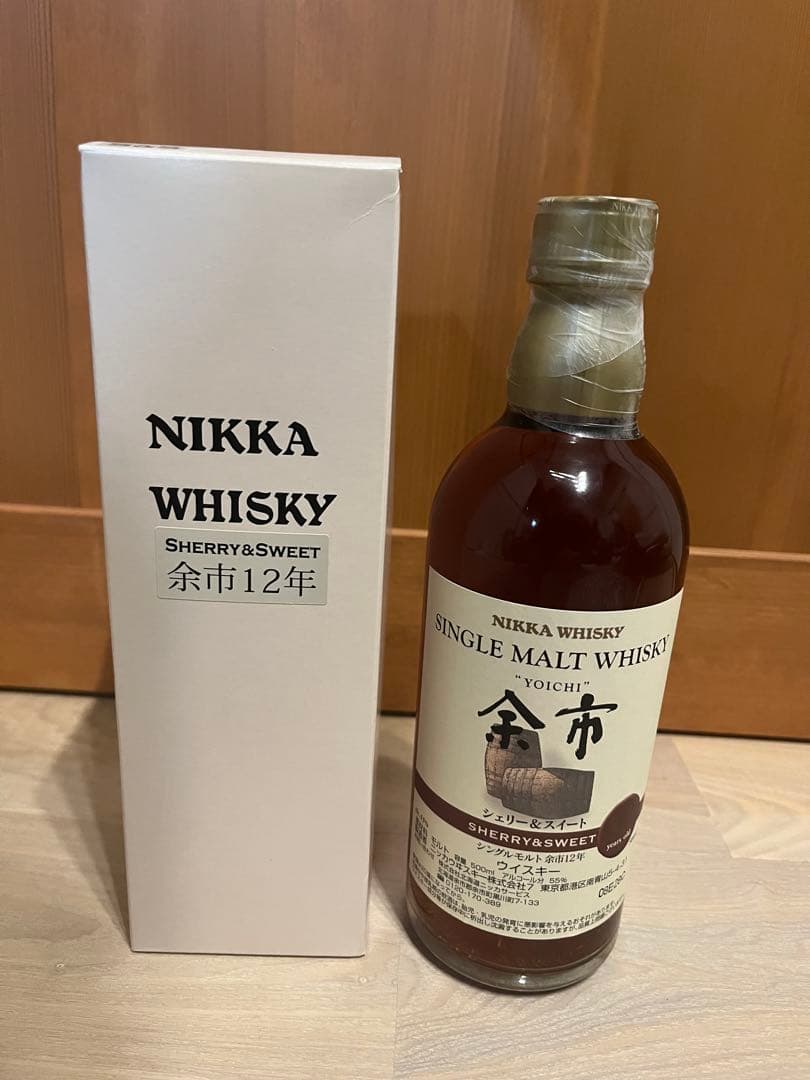 レ*読様 ニッカ　余市12年　sherry and sweet 500ml