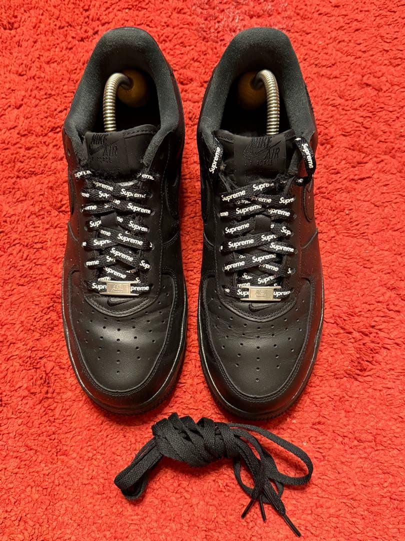 Supreme Nike Air Force 1 ブラック 26.5cm