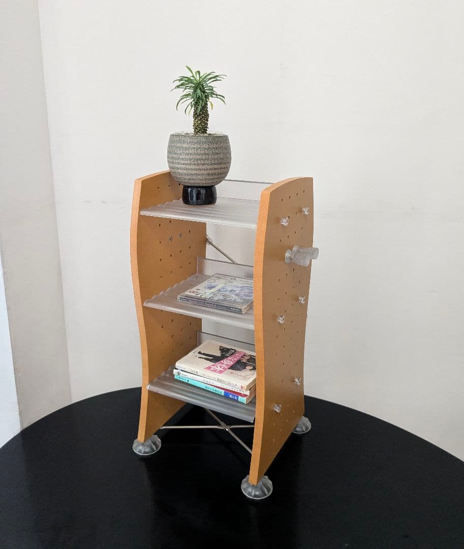 90s ミニシェルフ CDラック 収納ボックス アノニマス Y2K