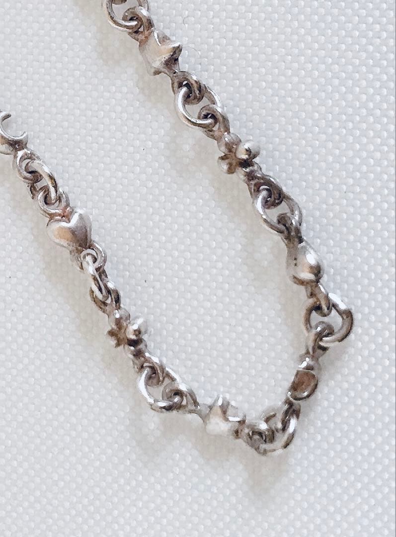 【極美品】LOVE&HATE シルバー クロスネックレス