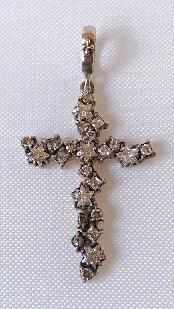 【極美品】LOVE&HATE シルバー クロスネックレス