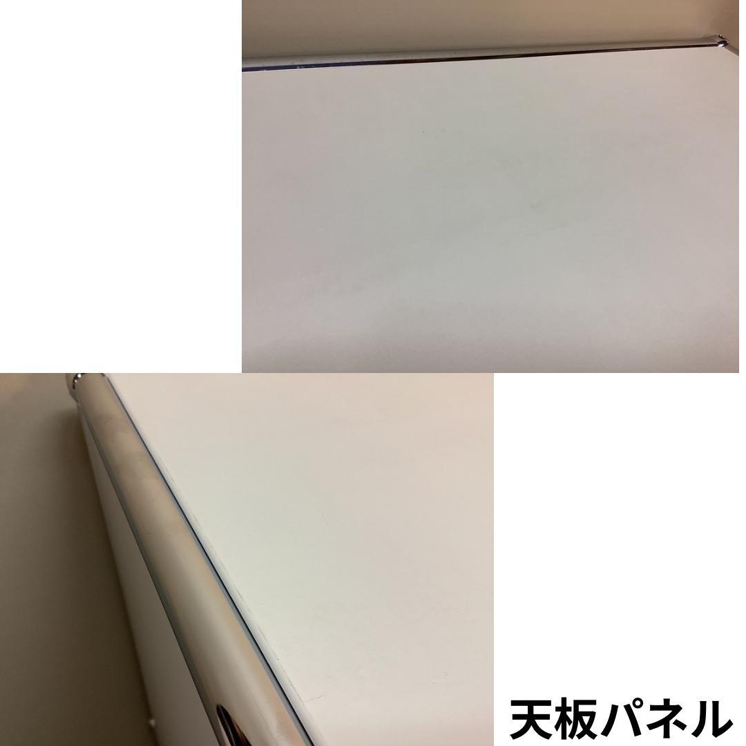 USMハラー ３段 オープンキャビネット シェルフ ホワイト ドロップダウン