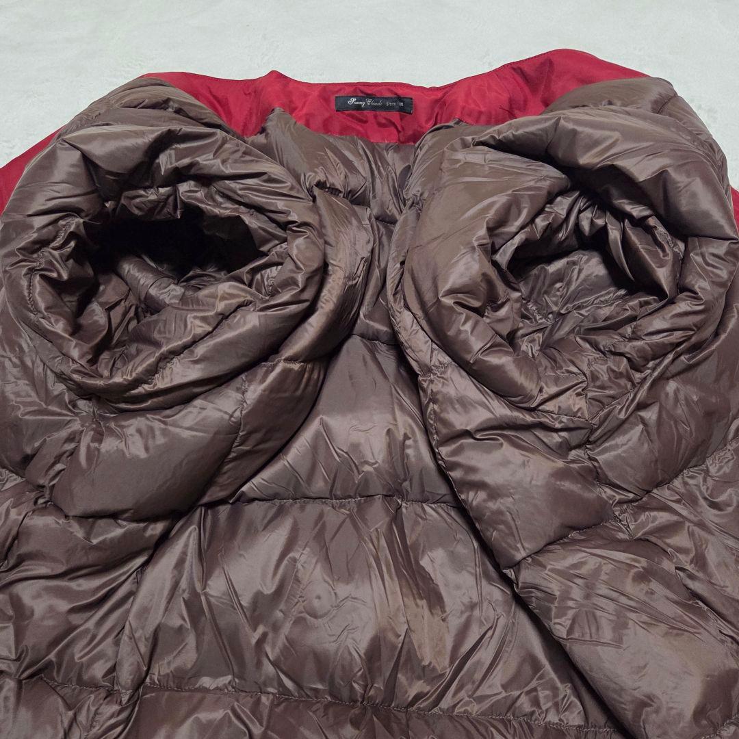 【人気完売】極薄 Sunny Clouds ダウンコート 赤 3L