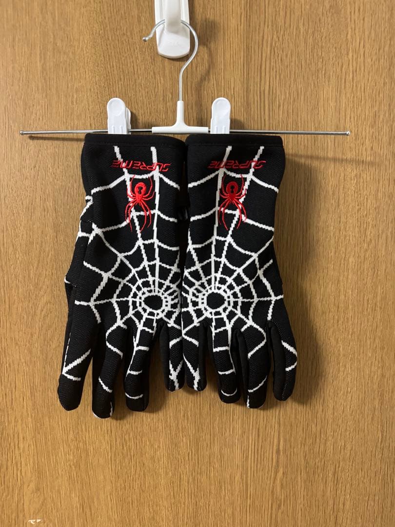 Supreme 24AW Spider Gloves Black Mサイズ
