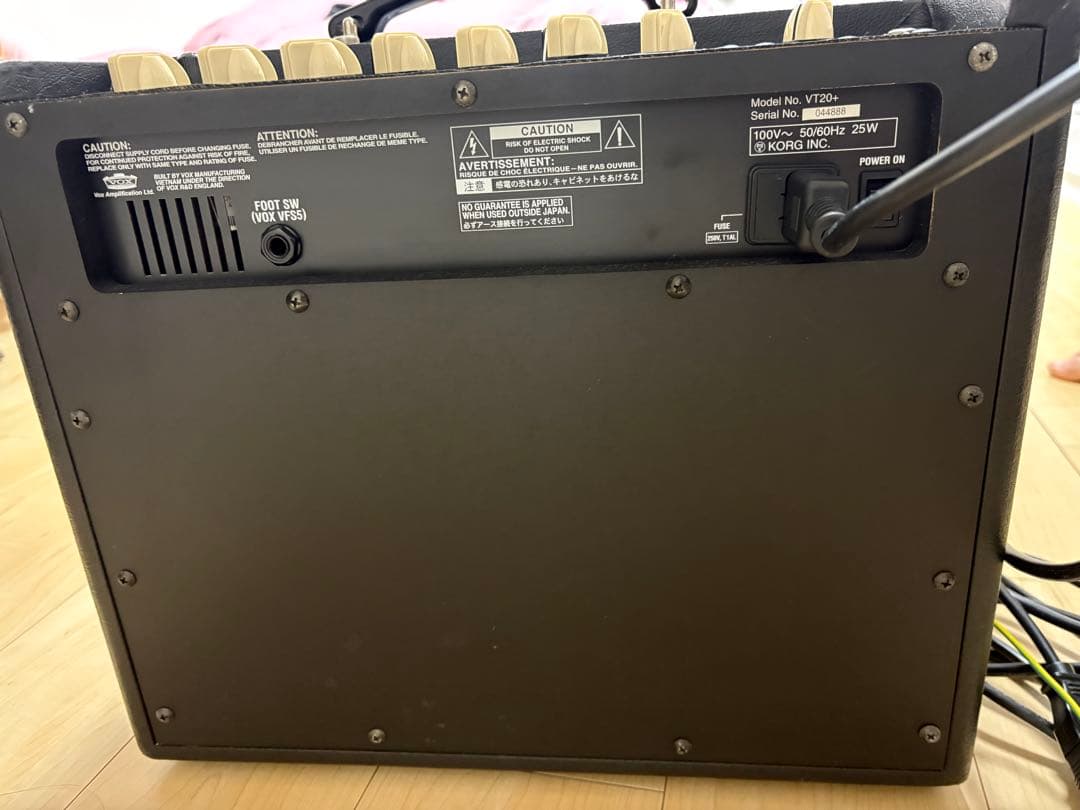 VOX VT20+ ギターアンプ　真空管