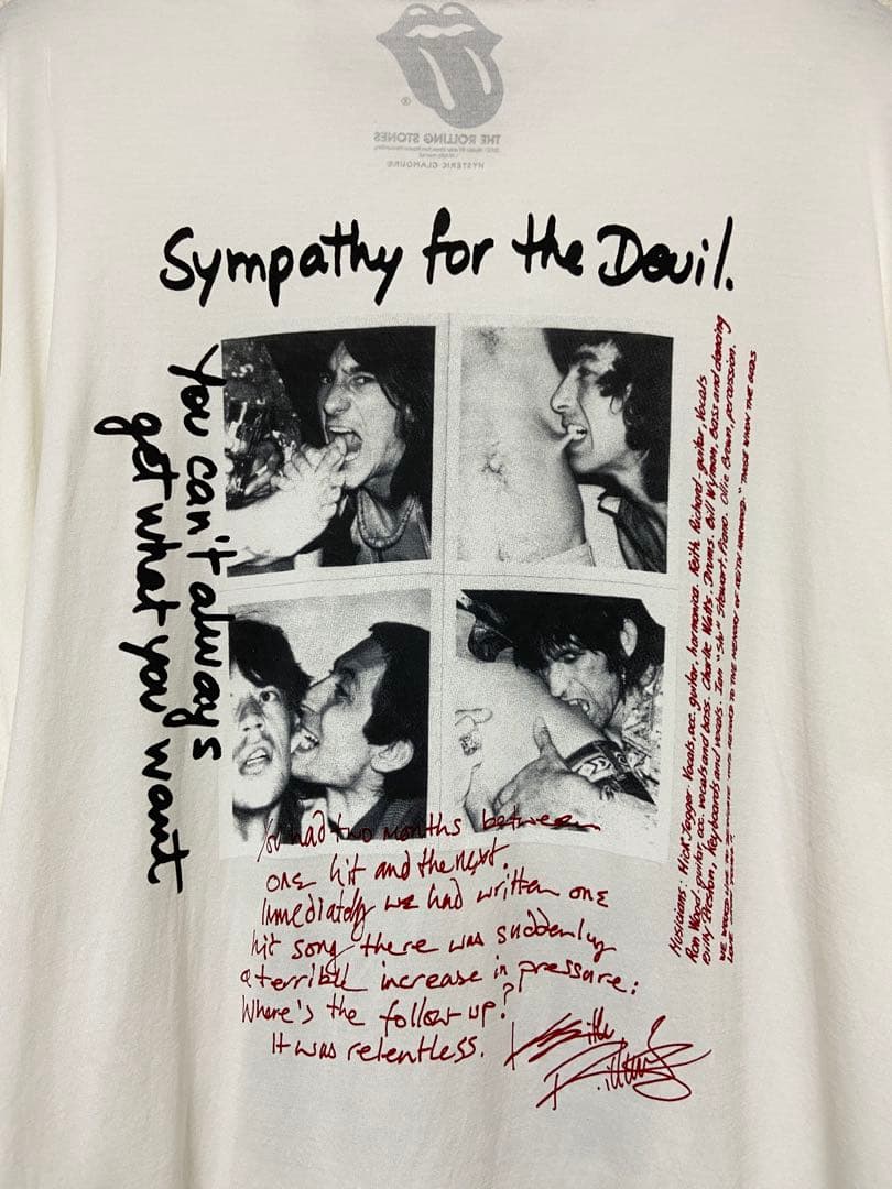 【希少】ヒステリックグラマー THE ROLLING STONES ロンT