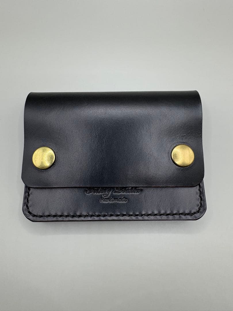 ショートトラッカーウォレット　HORWEEN　クロムエクセル(ホーウィン社)②