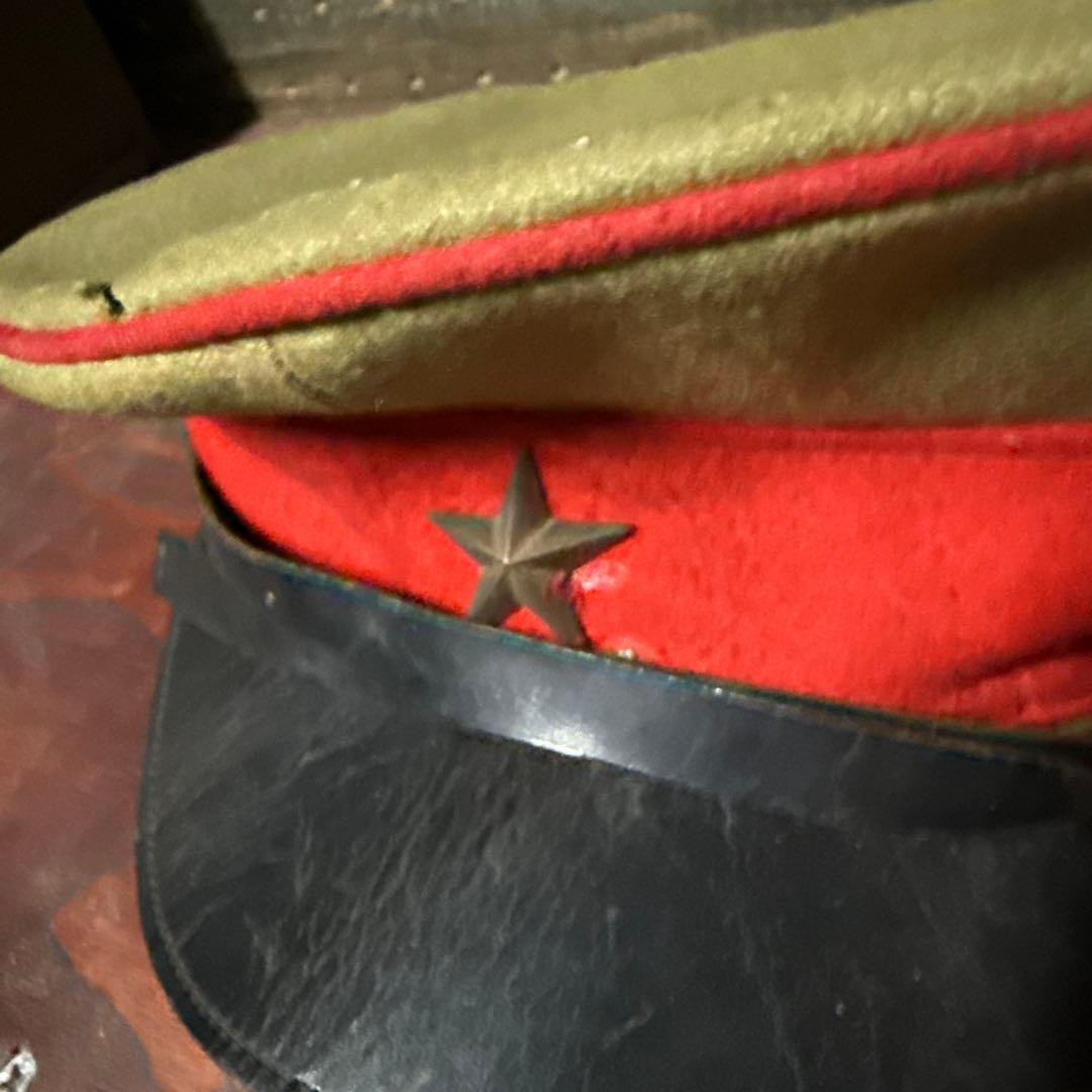 旧日本軍　帝国陸軍　昭五式軍帽　官給品