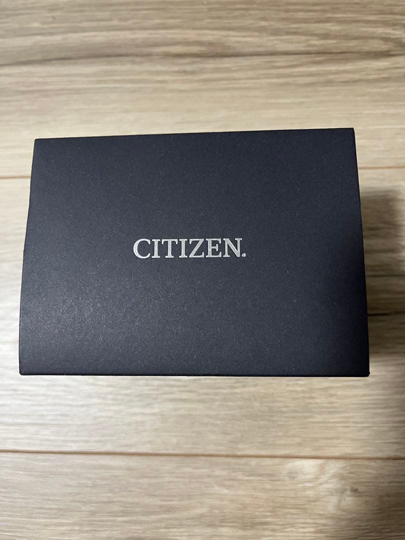 CITIZEN シチズンレコードレーベル ツノクロノ時計 ネイビー
