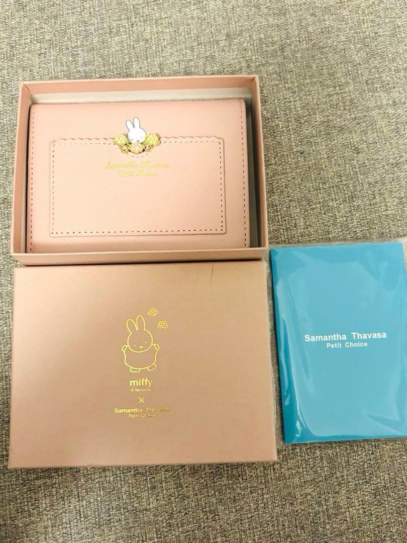 う*こ様 【美品】ミッフィー　サマンサタバサ　プチチョイス　折財布　ピンク