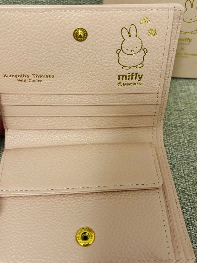 う*こ様 【美品】ミッフィー　サマンサタバサ　プチチョイス　折財布　ピンク