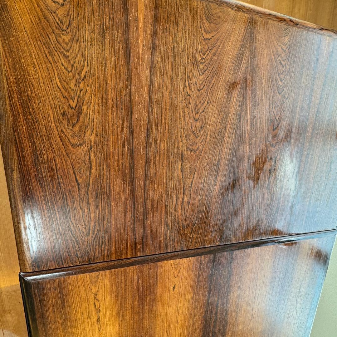 北欧　ローズウッド　ダイニングテーブル　デンマーク製　エクステンション