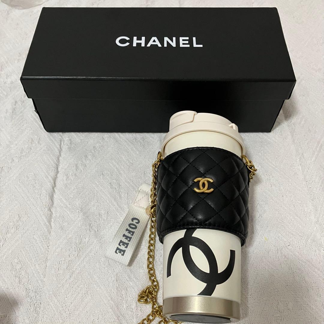 【希少】シャネル ノベルティ マグカップ チェーン付き 非売品