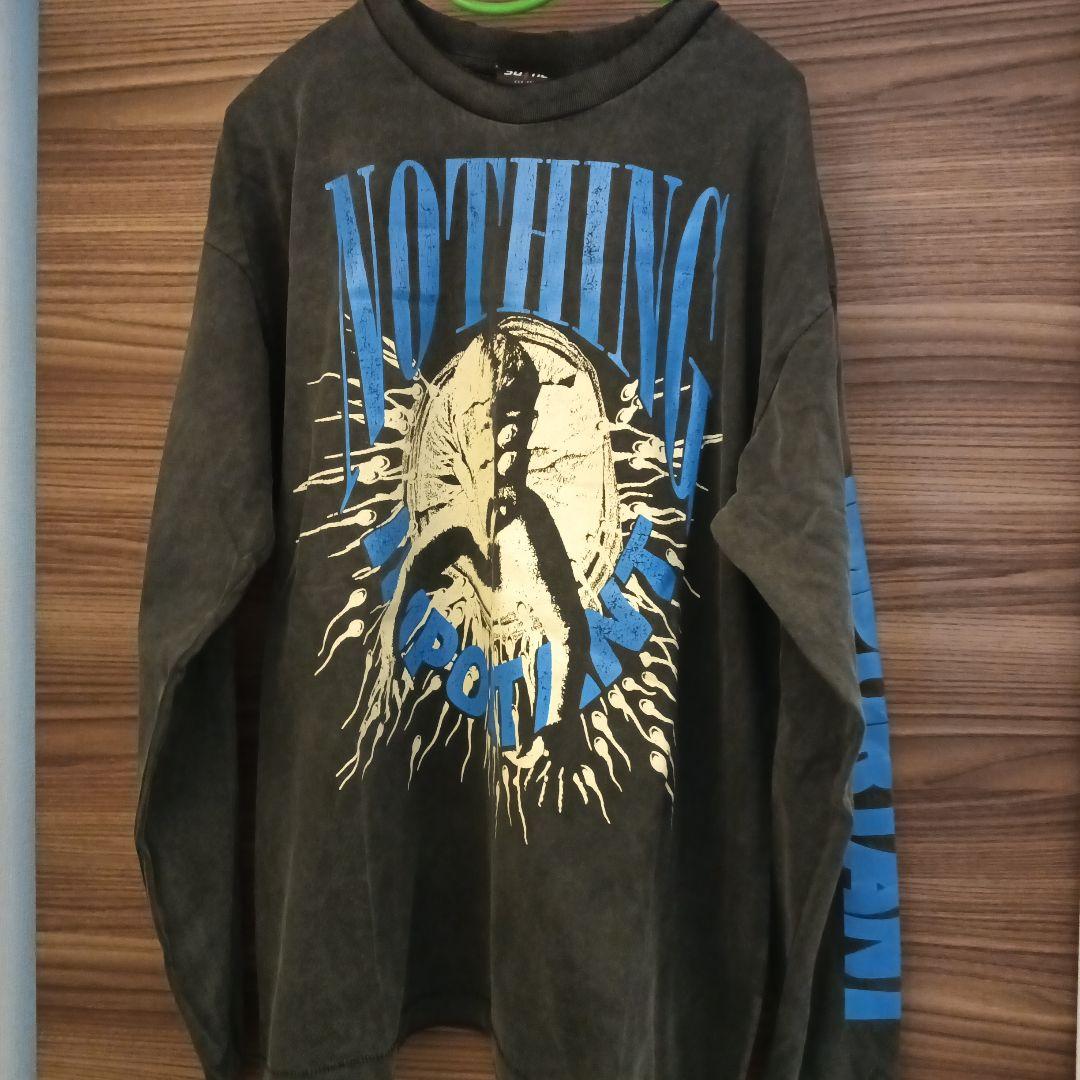 SAINT MICHAEL × 河村康輔 LS TEE NOTHING