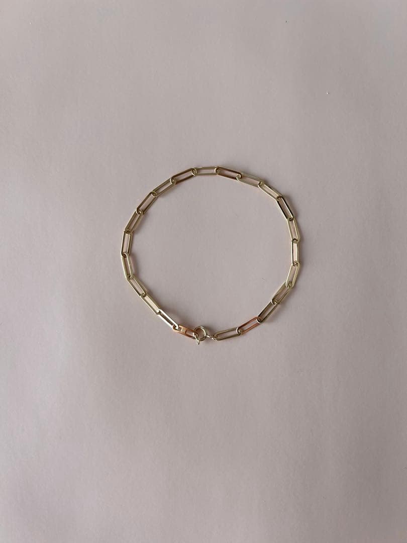 【tk_compass】マグノリアホワイトK10ブレス&チャーム2点セット