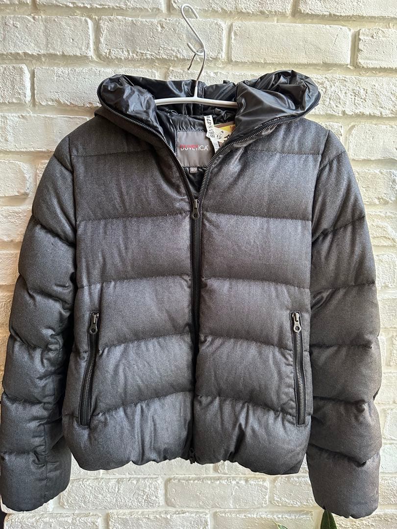 【値下げ】¥10500→¥9500DUVETICA40 グレー　クリーニング済み