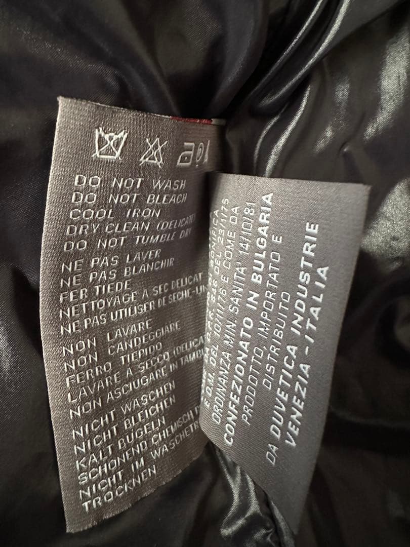 【値下げ】¥10500→¥9500DUVETICA40 グレー　クリーニング済み