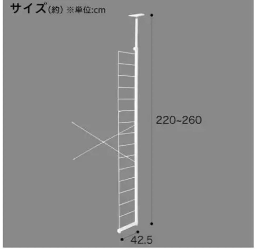 Nポルダディープ　棚板　追加サイドパーツセット　＋　ポール付き