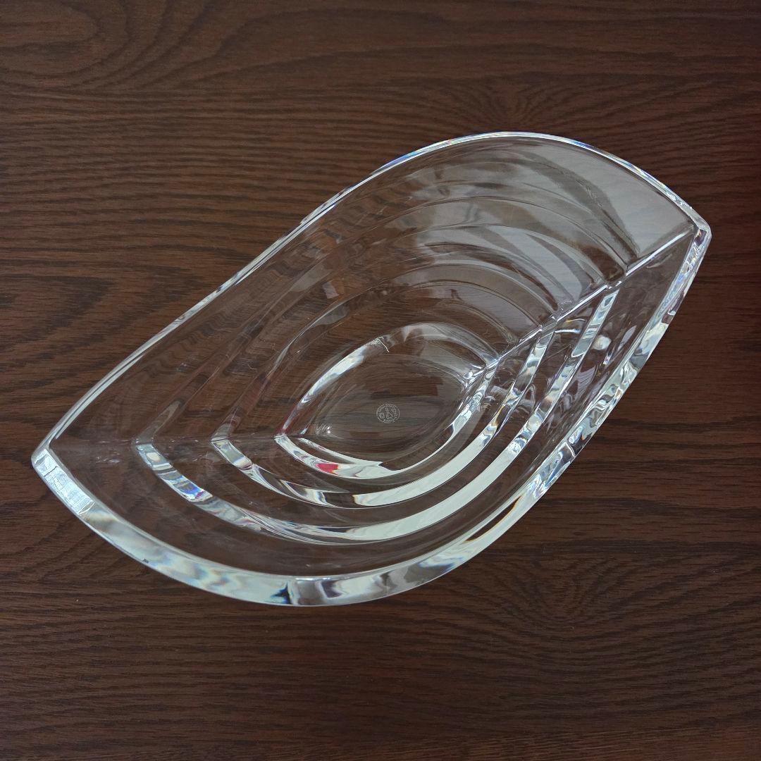 Baccarat バカラ クリスタル ウェーブボウル 花器 フラワーベース