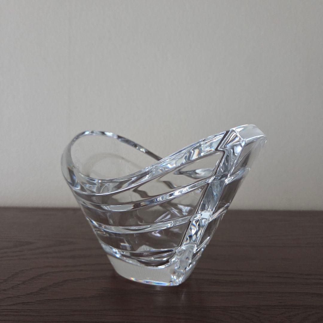 Baccarat バカラ クリスタル ウェーブボウル 花器 フラワーベース