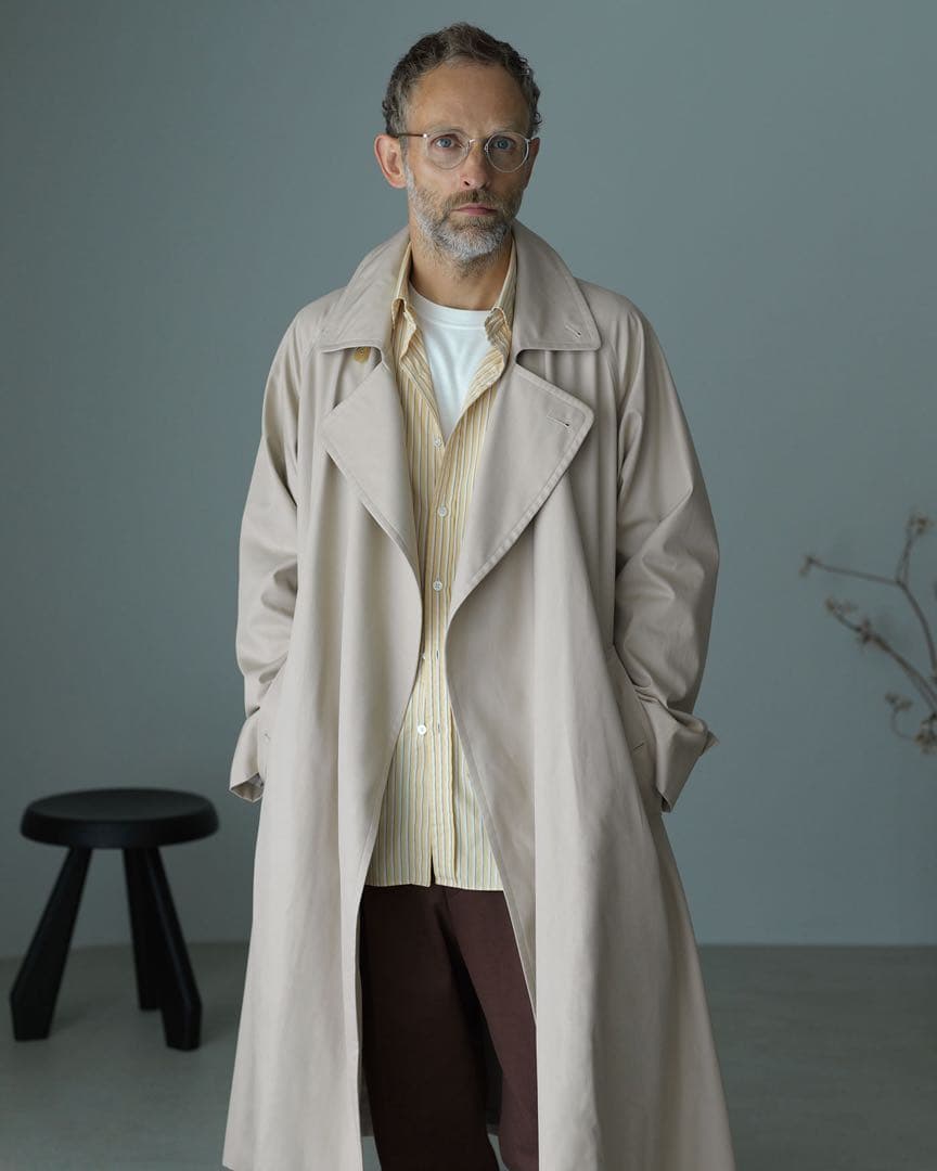 BRITISH MADE ブリティッシュメイド タイロッケンコート　 M