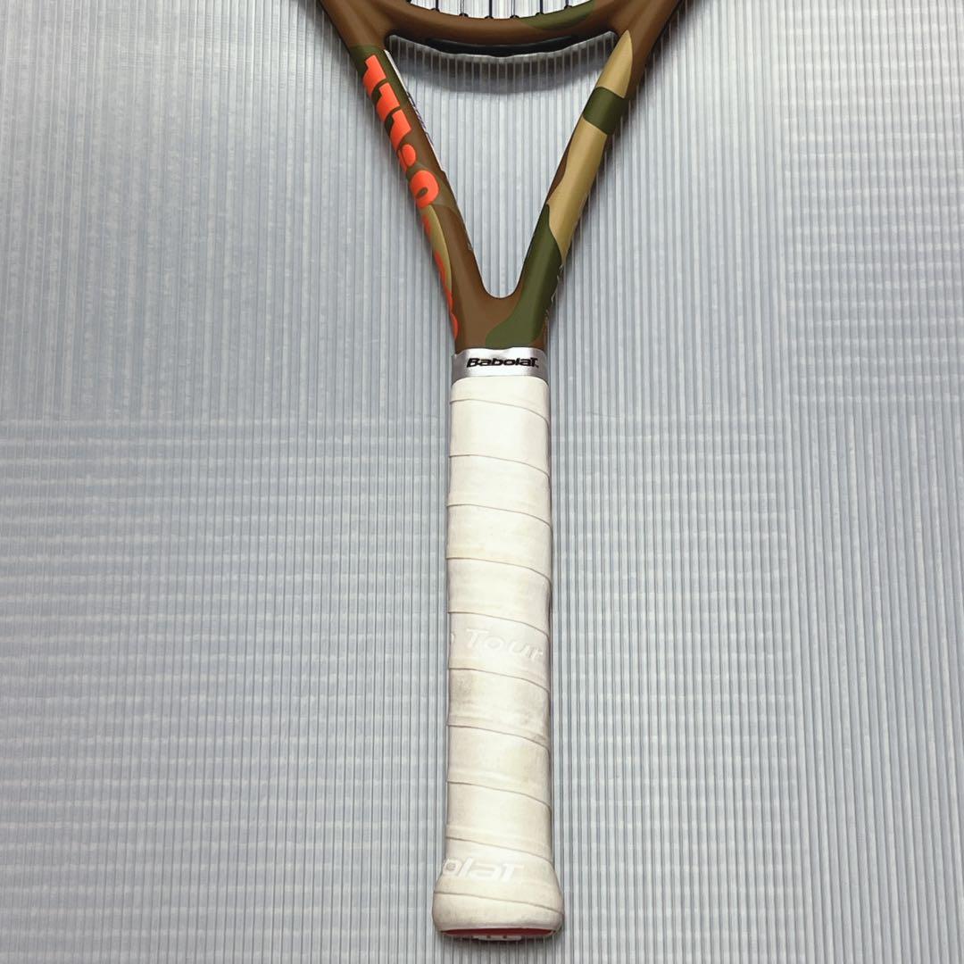【美品】Wilson BURN 95 カモフラージュ テニスラケット G2