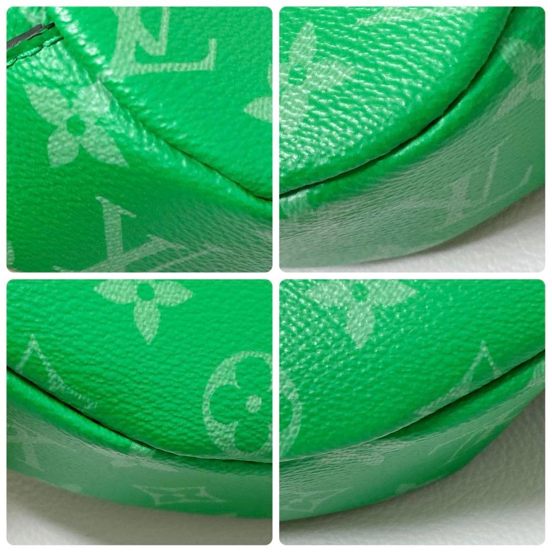 LOUIS VUITTON / タイガラマ キャッチ バムバッグ グリーン