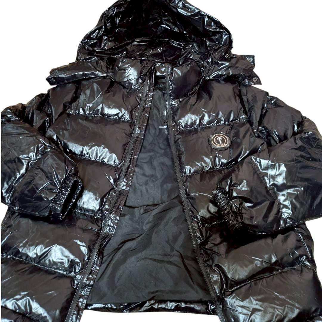 Trapstar ダウンジャケット ブラック メンズ レディース 光沢 L