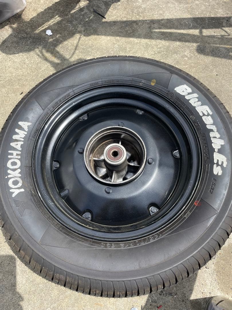 マグナ50 リアホイールタイヤ車のタイヤ