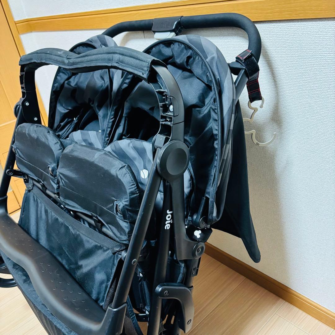 Joie ジョイー　エアツイン　二人乗りベビーカー 付属品あり