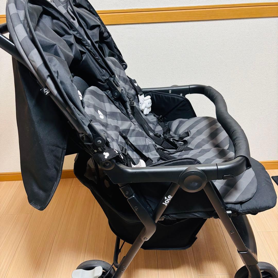 Joie ジョイー　エアツイン　二人乗りベビーカー 付属品あり