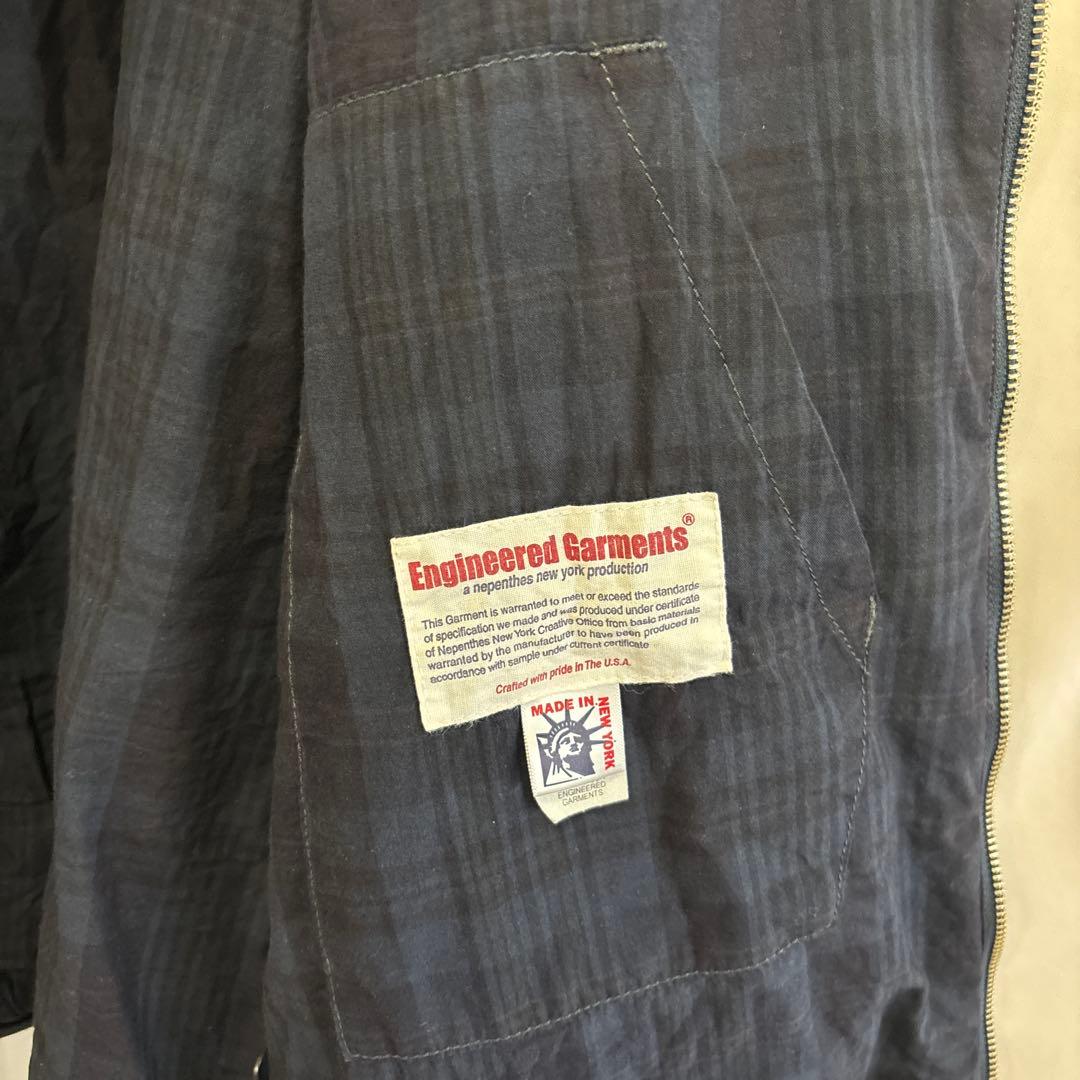 Engineered Garments ペイズリージャカード ジップジャケット