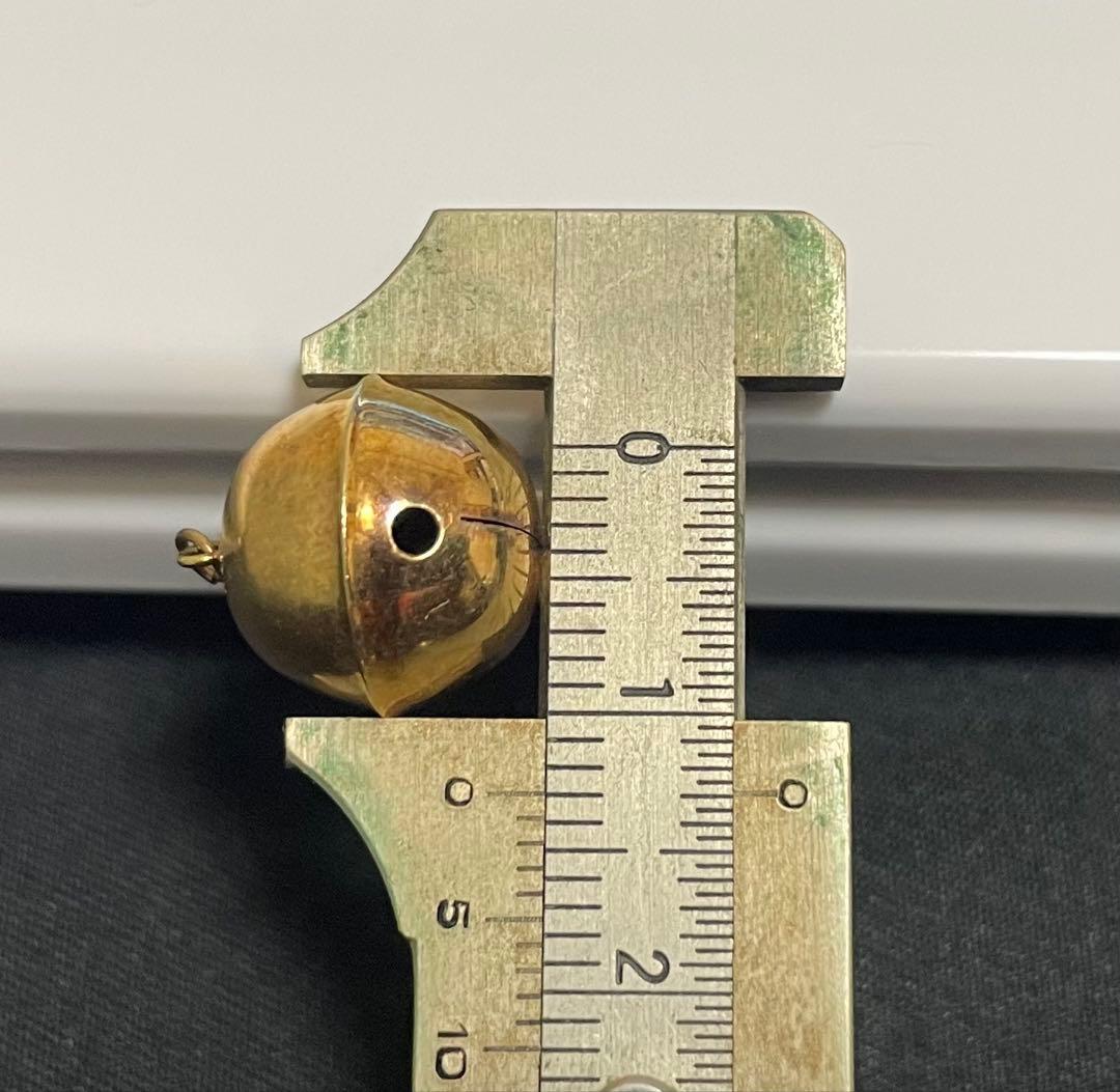 K18（18金）鈴 根付け 男女兼用！