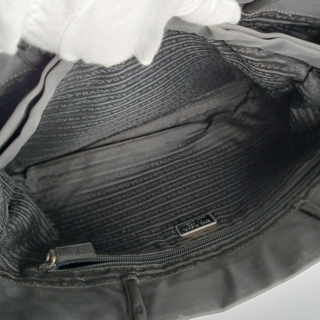 PRADA プラダ ナイロン トート 三角ロゴ 大容量 ブラック 黒