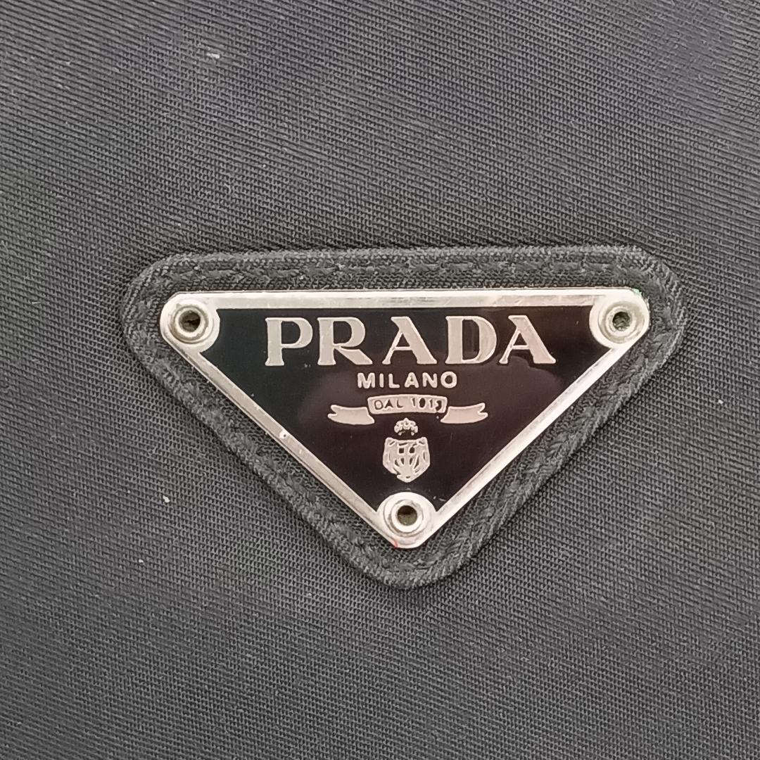 PRADA プラダ ナイロン トート 三角ロゴ 大容量 ブラック 黒
