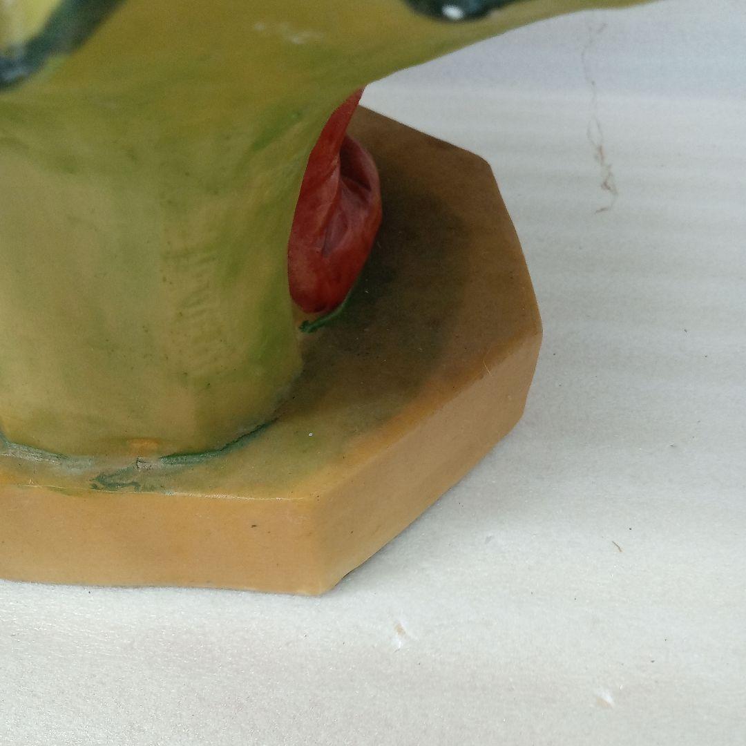 レトロ女の子と男の子の置物イタリア製未清掃