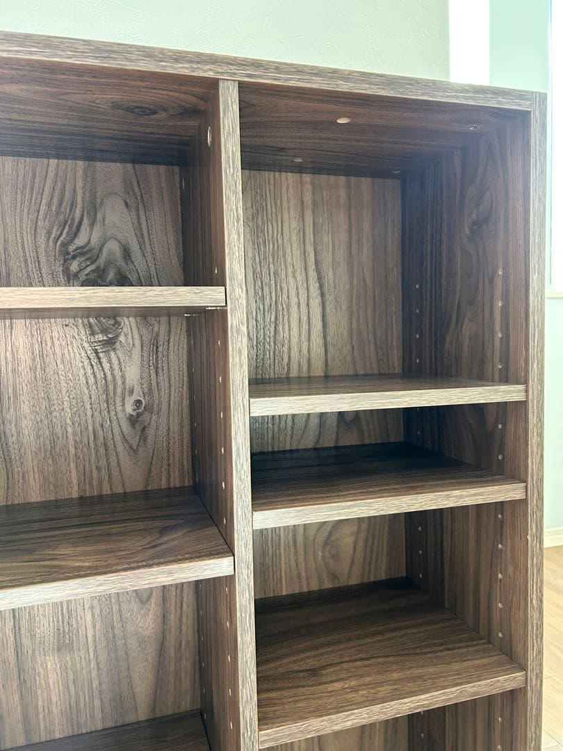 組立済み【LOWYA】本棚 ブックシェルフ◇リビング小物、見せる収納にも