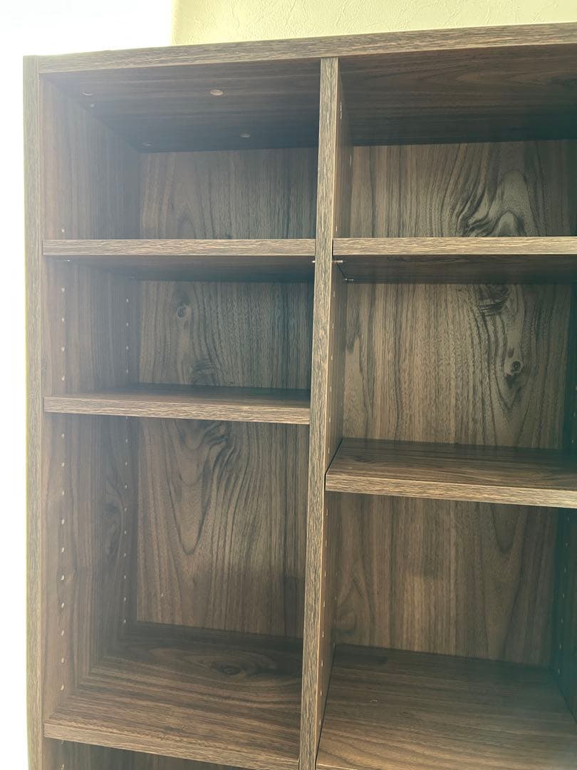 組立済み【LOWYA】本棚 ブックシェルフ◇リビング小物、見せる収納にも