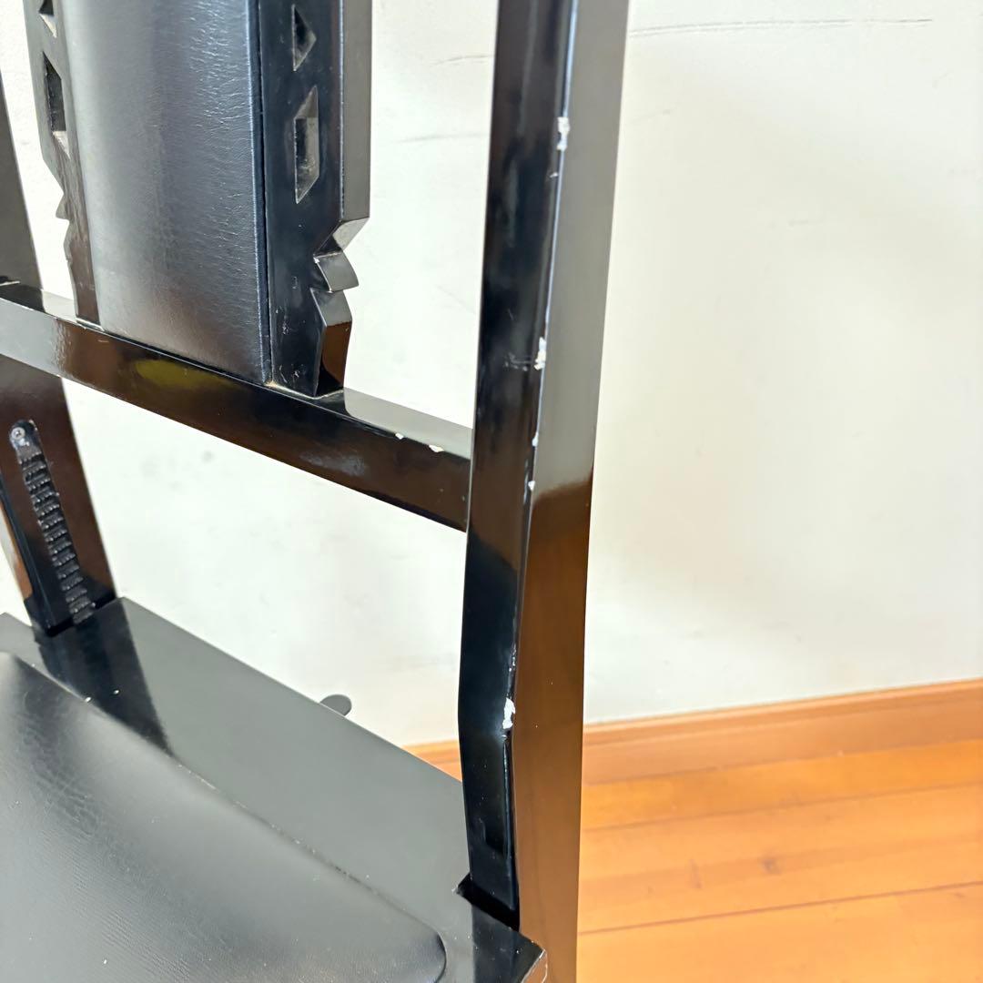 【動作良好・背もたれクッション付き】トムソン椅子 半艶塗装 アップライトピアノ